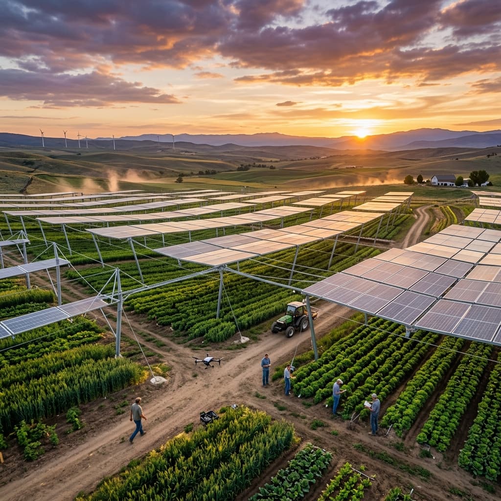 Granja Agrivoltaica